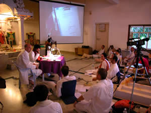 Teaching Vaastu during the Soul University 2006/2007